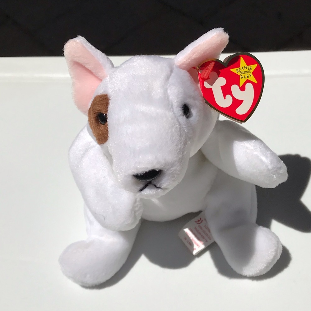 Butch Bull Dog Terrier The Beanie Babies Collection Vintage 1998 Stuffy Toy